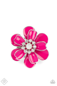 Paparazzi "Budding Bliss" Pink Fashion Fix Ring Paparazzi Jewelry