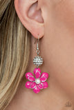 Paparazzi "Bewitching Botany" Pink Fashion Fix Earrings Paparazzi Jewelry
