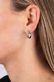 Paparazzi "Starfish Showpiece" White Post Earrings Paparazzi Jewelry