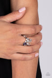 Paparazzi "Flawless Flutter" Purple Ring Paparazzi Jewelry