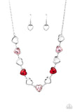 Paparazzi "Contemporary Cupid" Multi Necklace & Earring Set Paparazzi Jewelry