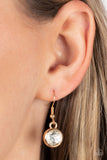Paparazzi "Elegantly Elite" Gold Necklace & Earring Set Paparazzi Jewelry