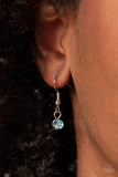 Paparazzi "Priceless Plan" Blue Necklace & Earring Set Paparazzi Jewelry