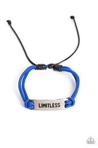 Paparazzi "Limitless Layover" Blue Bracelet Paparazzi Jewelry