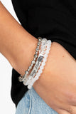 Paparazzi "Pray Always" White Bracelet Paparazzi Jewelry