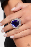 Paparazzi "Smoldering Sass" Blue Ring Paparazzi Jewelry