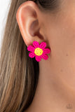 Paparazzi "Sensational Seeds" Pink Post Earrings Paparazzi Jewelry