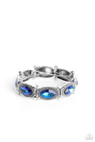 Paparazzi "Dancing Diva" Blue Bracelet Paparazzi Jewelry