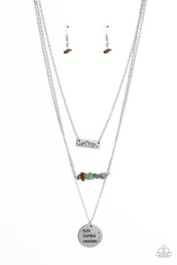 Paparazzi "Miracle Mountains" Multi Necklace & Earring Set Paparazzi Jewelry