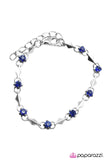 Paparazzi "Sparkle and Shine" Blue Bracelet Paparazzi Jewelry