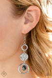 Paparazzi "Marble Montage" FASHION FIX Black Earrings Paparazzi Jewelry