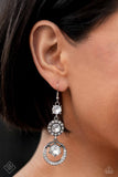 Paparazzi "Enchanting Effulgence" FASHION FIX White Earrings Paparazzi Jewelry
