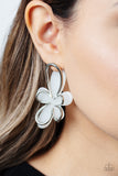 Paparazzi "Glimmering Gardens" White Post Earrings Paparazzi Jewelry