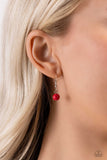 Paparazzi "Southwestern Sentiment" Red Necklace & Earring Set Paparazzi Jewelry