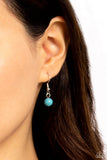 Paparazzi "Southwestern Sentiment" Blue Necklace & Earring Set Paparazzi Jewelry