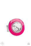 Paparazzi "Ladylike Levity" Pink FASHION FIX Ring Paparazzi Jewelry