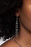 Paparazzi "Subtle Soulmate" Black Necklace & Earring Set Paparazzi Jewelry