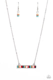 Paparazzi "Barred Bohemian" Multi Necklace & Earring Set Paparazzi Jewelry