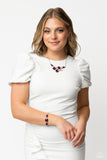 Paparazzi "Round Royalty" Pink Necklace & Earring Set Paparazzi Jewelry