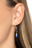 Paparazzi "Beaming Bling" Blue Necklace & Earring Set Paparazzi Jewelry