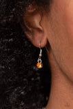 Paparazzi "Mandala Masterpiece" Orange Necklace & Earring Set Paparazzi Jewelry