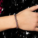Paparazzi "Intertwined Illusion" Pink Bracelet Paparazzi Jewelry