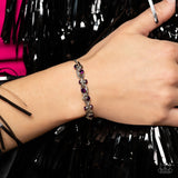 Paparazzi "Intertwined Illusion" Purple Bracelet Paparazzi Jewelry