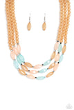 Paparazzi "I BEAD You Now" Multi Necklace & Earring Set Paparazzi Jewelry