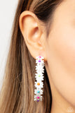 Paparazzi "Daisy Disposition" Multi Post Earrings Paparazzi Jewelry