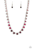 Paparazzi "Kaleidoscope Charm" Purple Necklace & Earring Set Paparazzi Jewelry