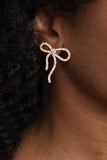 Paparazzi "Deluxe Duet" Rose Gold Post Earrings Paparazzi Jewelry