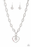 Paparazzi "Refulgent Romance" Pink Necklace & Earring Set Paparazzi Jewelry