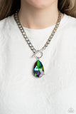 Paparazzi "Edgy Exaggeration" Multi Necklace & Earring Set Paparazzi Jewelry