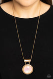 Paparazzi "Starlight Starbright" Gold Necklace & Earring Set Paparazzi Jewelry