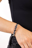 Paparazzi "Big City Bling" Blue Bracelet Paparazzi Jewelry