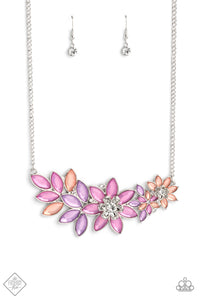 Paparazzi "GARLAND Over" Multi Fashion Fix Necklace & Earring Set Paparazzi Jewelry