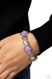 Paparazzi "Fashion Fairy Tale" Purple Bracelet Paparazzi Jewelry