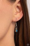 Paparazzi  "Romantic Recognition" Blue Necklace & Earring Set Paparazzi Jewelry