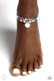 Paparazzi "All TIDE Up" Blue Anklet Bracelet Paparazzi Jewelry