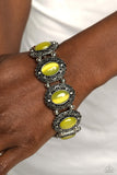 Paparazzi "Vintage Vault" Yellow Bracelet Paparazzi Jewelry