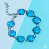 Paparazzi "Enchanted Emblems" Blue Bracelet Paparazzi Jewelry