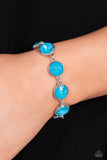 Paparazzi "Enchanted Emblems" Blue Bracelet Paparazzi Jewelry