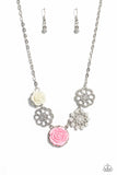 Paparazzi "Tea Party Favors" Pink Necklace & Earring Set Paparazzi Jewelry