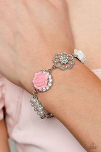 Paparazzi "Tea Party Theme" Pink Bracelet Paparazzi Jewelry