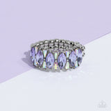 Paparazzi "Kaleidoscopic Knockout" Purple Ring Paparazzi Jewelry