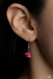Paparazzi "Stone Age Showcase" Pink Necklace & Earring Set Paparazzi Jewelry