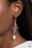 Paparazzi "Timeless Tapestry" Pink Earrings Paparazzi Jewelry