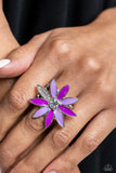 Paparazzi "Lily Lei" Purple Ring Paparazzi Jewelry