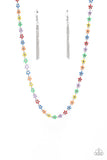 Paparazzi "Floral Catwalk" Multi Choker Necklace & Earring Set Paparazzi Jewelry