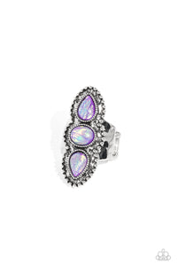 Paparazzi "Strut Your STUDS" Purple Ring Paparazzi Jewelry